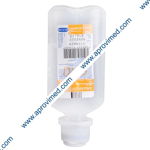 SOLUCION DX- 5 (Pisa) Sol. Iny. 5% Frasco  100 ML.