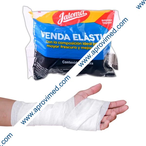 VENDA ELÁSTICA (Jaloma) A:  5cm. L: 5mt. c/1 Pza.