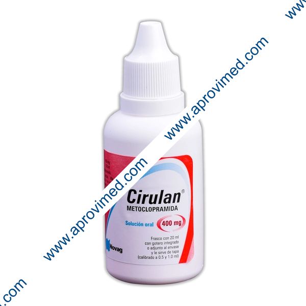 CIRULAN SOL. Fco. Gotero 20 ML. 400 MG/100 ML.
