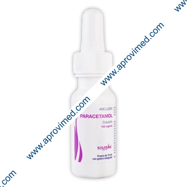 AMOLGEN SOL. Fco./Gotero 15 ML. 100 MG/1 ML.