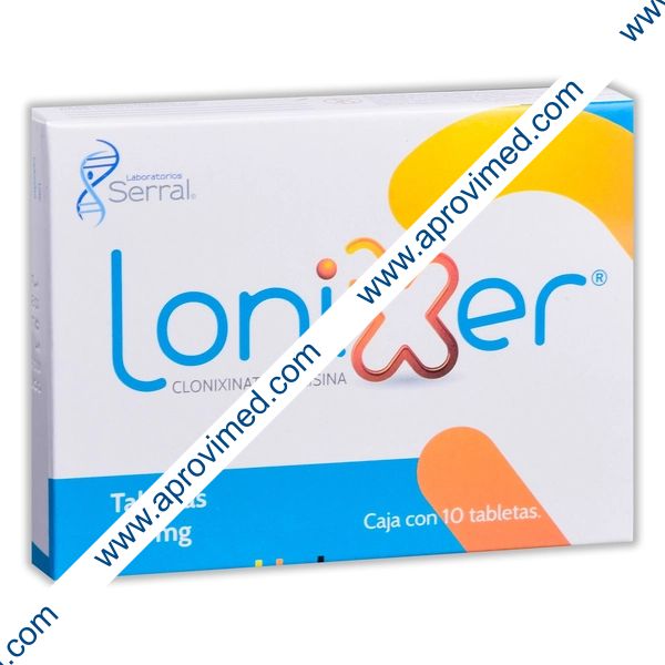 LONIXER c/10 TABS. 125 MG.