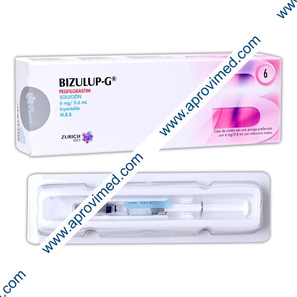 BIZULUP-G Sol. Iny. c/1 JGA. Prellenada 6 MG/0.6 ML.