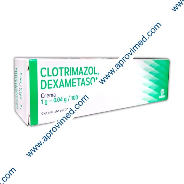 CLOTRIMAZOL/DEXAMETASONA (Maver) CREMA Tubo c/30 G. 1-0.04 G/100 G.