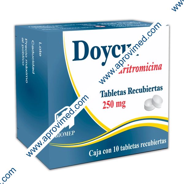 DOYCUR c/10 TABS. 250 MG.