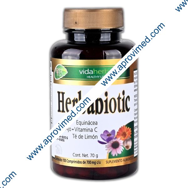 HERBABIOTIC c/100 COMPS. 700 MG.