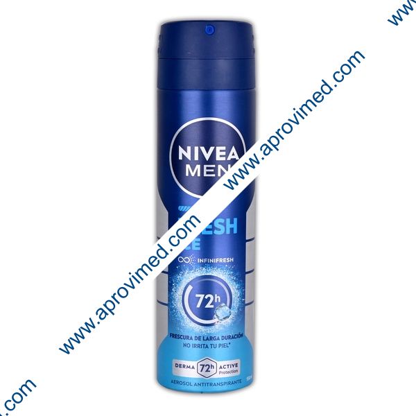 NIVEA MEN DESODORANTE Fresh Ice 48H Aerosol 150 ML.