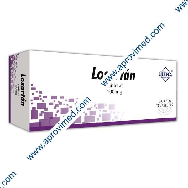 LOSARTÁN (Ultra) c/15 TABS. 100 MG.