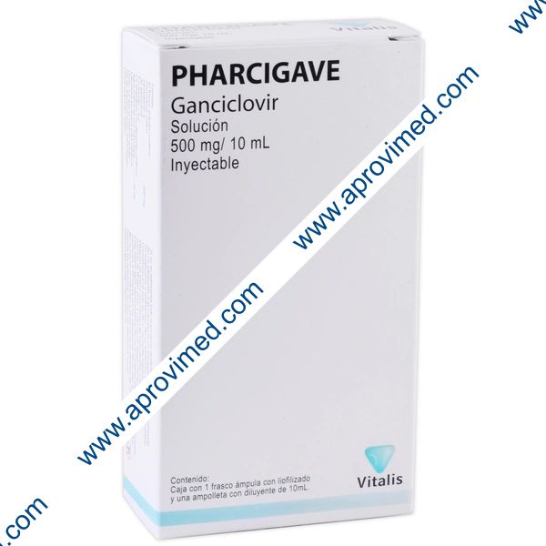 PHARCIGAVE Sol. Iny. c/1 FCO. AMP. 500 MG/10 ML.
