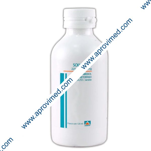 SOLVO DEX JBE. Adulto Fco. 120 ML. 225-225 MG/100 ML.