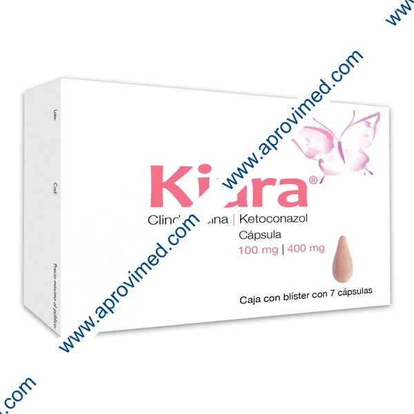 KIARA c/7 CAPS. Vaginales 100/400 MG.
