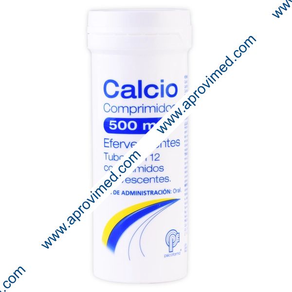 CALCIO (Psicofarma) c/12 COMPS. Efervescentes 500 MG.