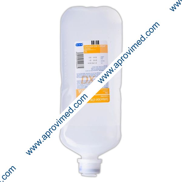 SOLUCION DX- 5 (Pisa) Sol. Iny. 5% Frasco 1000 ML.