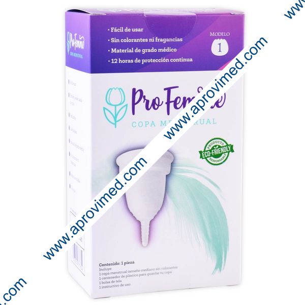 PROFEMME Copa Menstrual Reutilizable MEDIANA Cja. c/1 Pza.