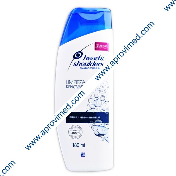 HEAD&SHOULDERS Limpieza Renovadora SHAMPOO Fco. 180 ML.