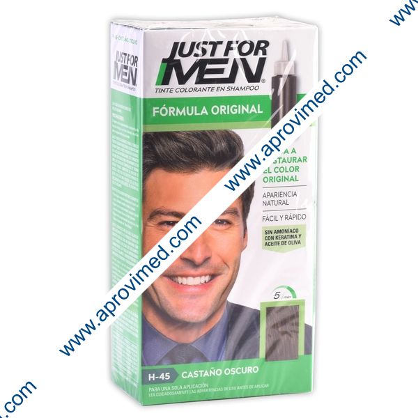 JUST FOR MEN H-45 Castaño Oscuro 66 ML.