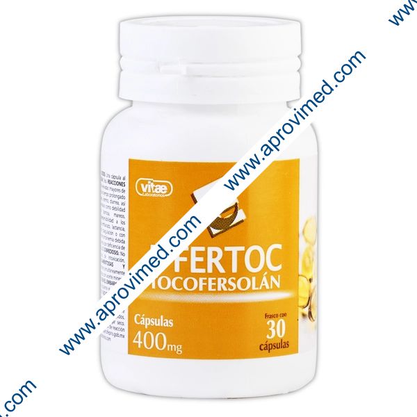E-FERTOC Cja/Fco. c/30 CAPS. 400 MG.